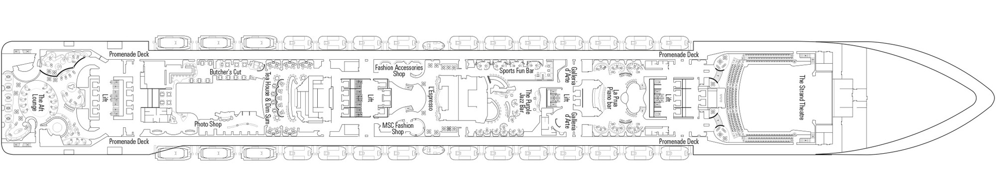 Deck 7 - Tiziano plan